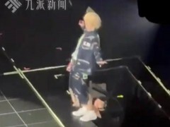 鹿晗演唱会差点摔下升降台 究竟发生了什么？