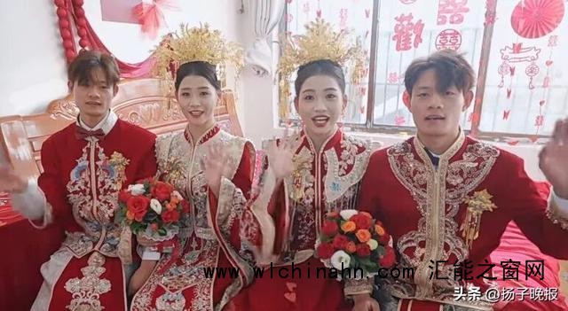 双胞胎兄弟同天迎娶双胞胎姐妹 复制粘贴的幸福